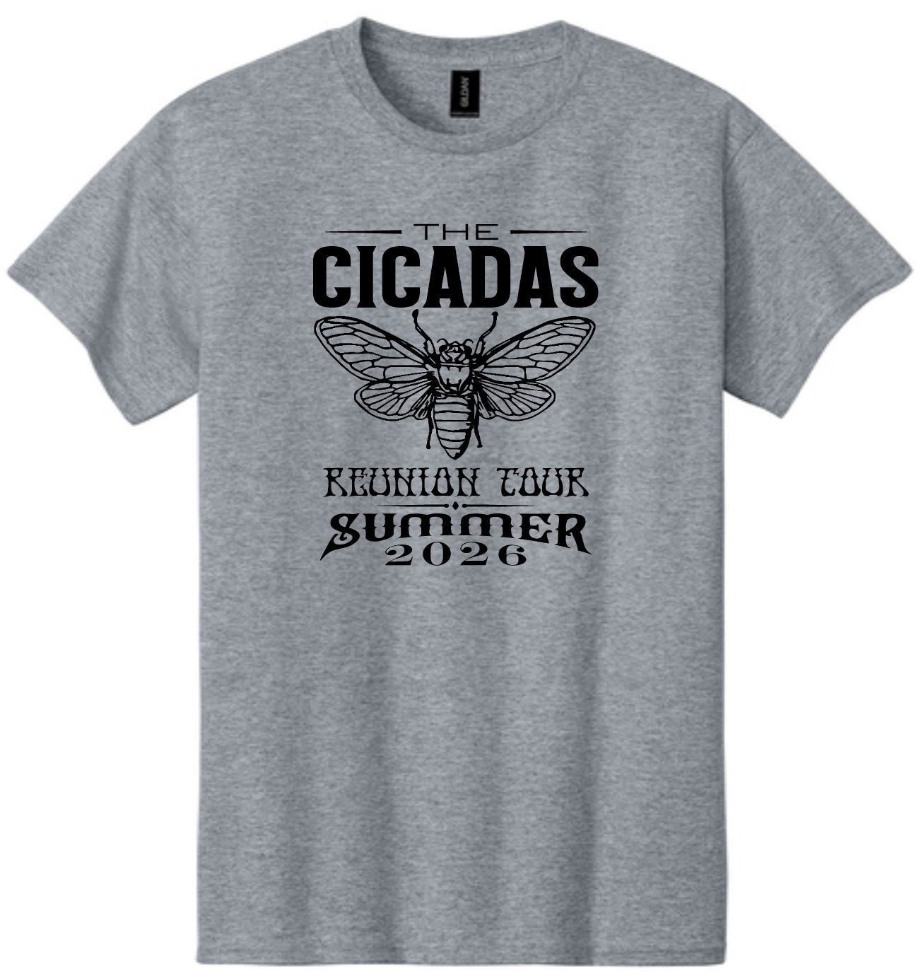 The Cicadas Summer Tour Shirt
